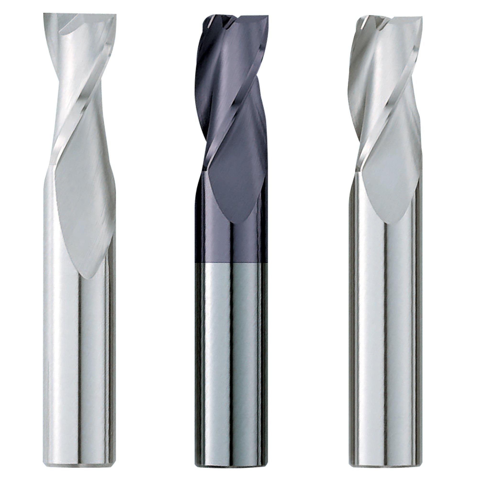 (3 Pack) 19/32" x 1-1/4" x 3-1/2" Standard Square Carbide End Mill - The End Mill Store 