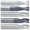 (5 Pack) 3mm x 12mm x 38mm  Metric Square Carbide End Mill - The End Mill Store 
