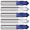 Load image into Gallery viewer, (5 Pack) 3/8&quot; Dia. x 1&quot; LOC x 2-1/2&quot; Carbide Drill End Mill - The End Mill Store 