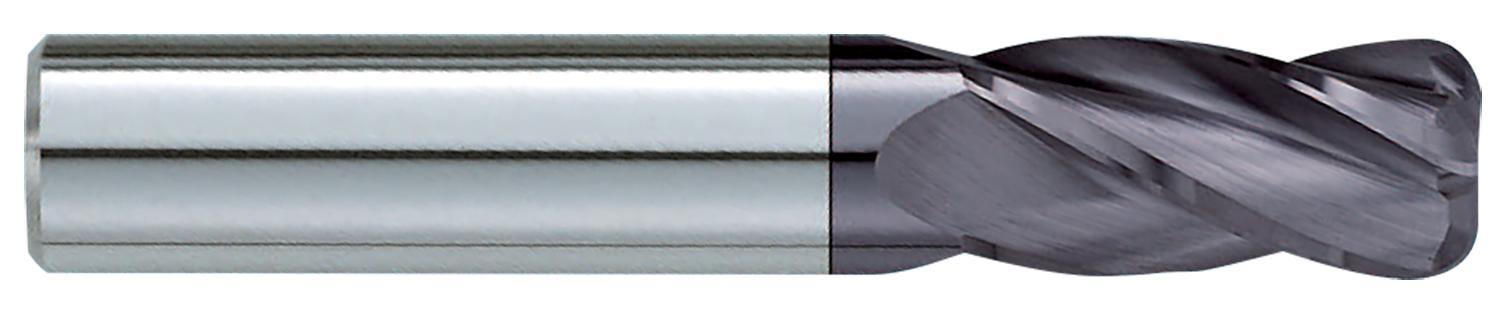 (5 Pack) 1/4" Dia. x 3/4" LOC x 2-1/2" OAL  Radius Carbide End Mill - The End Mill Store 