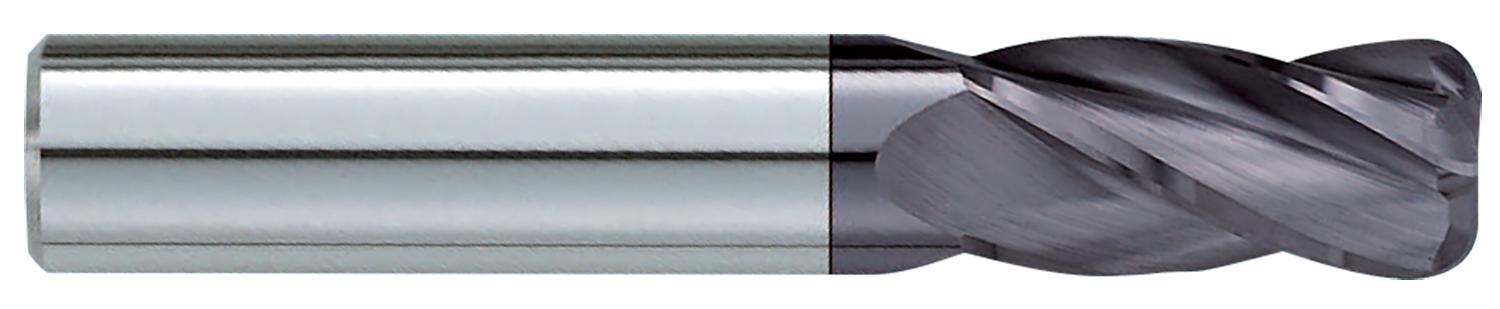 (3 Pack) 1" Dia. x 1-1/2" LOC x 4" OAL Radius Carbide End Mill - The End Mill Store 