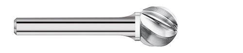 SD-7 Ball Burr (10 Pack) 3/4" x 2-1/2" OAL on 1/4" Shanks - The End Mill Store 