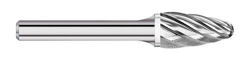 SF-3 Burr (10 Pack) 3/8" x 3/4" Cut Length x 2-1/8" OAL on 1/4" Shanks - The End Mill Store 