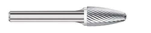SF-4 Burr (10 Pack) 7/16" x 1" Cut Length x 2-3/16" OAL on 1/4" Shanks - The End Mill Store 
