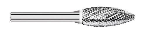 SH-41 Burr (10 Pack) 1/8" x 1/4" Cut Length x 1-1/2" OAL on 1/8" Shanks - The End Mill Store 