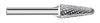 Load image into Gallery viewer, SL-42L3 14° Burr (10 Pack) 1/8&quot; x 1/2&quot; Cut Length x 3&quot; OAL on 1/8&quot; Shanks - The End Mill Store 