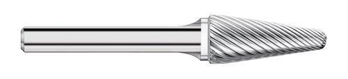SL-81 14° Burr (10 Pack) 3/16" x 1/2" Cut Length x 1-3/4" OAL on 3/16" Shanks - The End Mill Store 