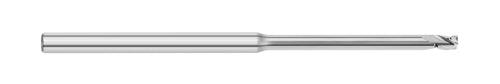 .010 Diameter .015 Cut Length (5 Pack) 3 Flute Square Long Reach Micro End Mills - The End Mill Store 