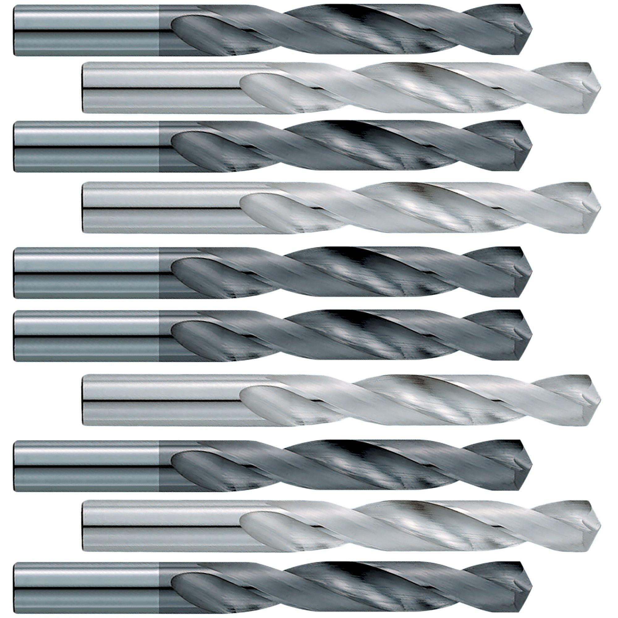 #43  (10 Pack)  .089 Jobber Length Carbide Drill Bits - The End Mill Store 