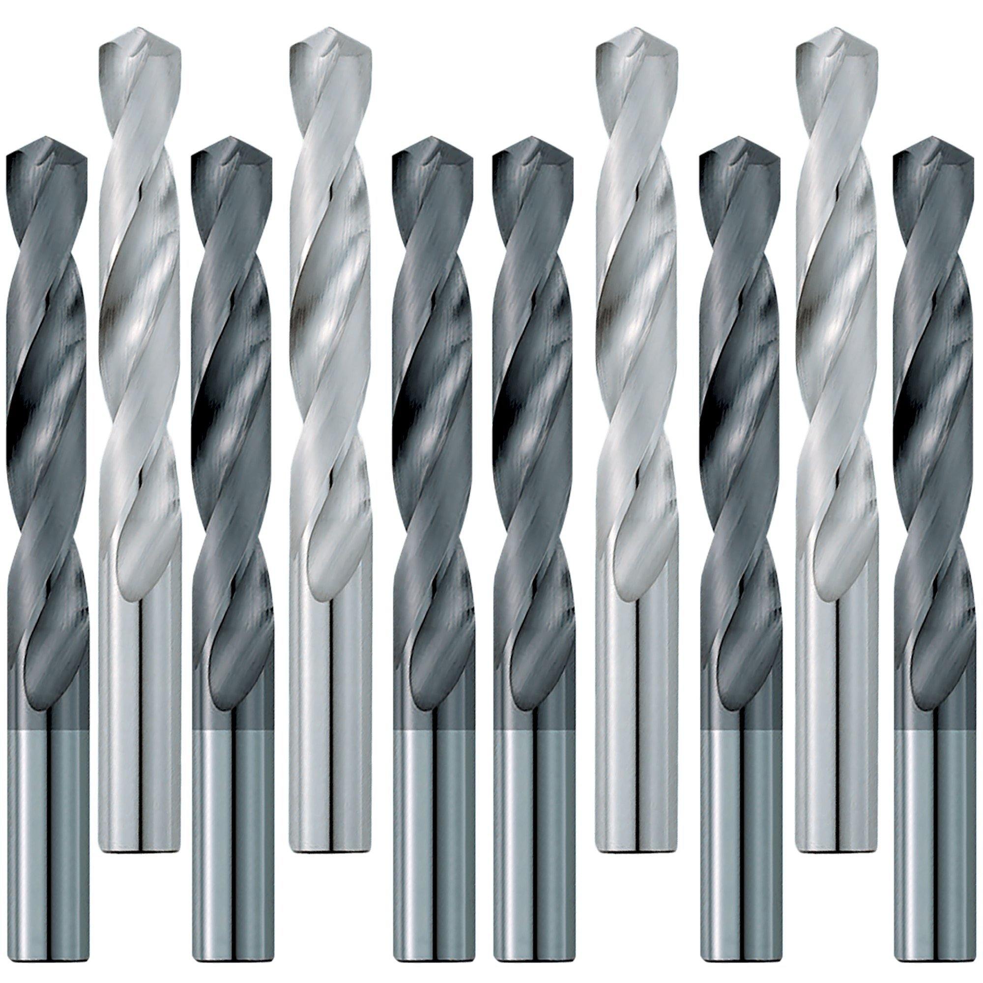 (10 Pack) 5/16" Dia. x 2-3/8" LOF x  3-3/4" OAL Carbide Drill Bits - The End Mill Store 