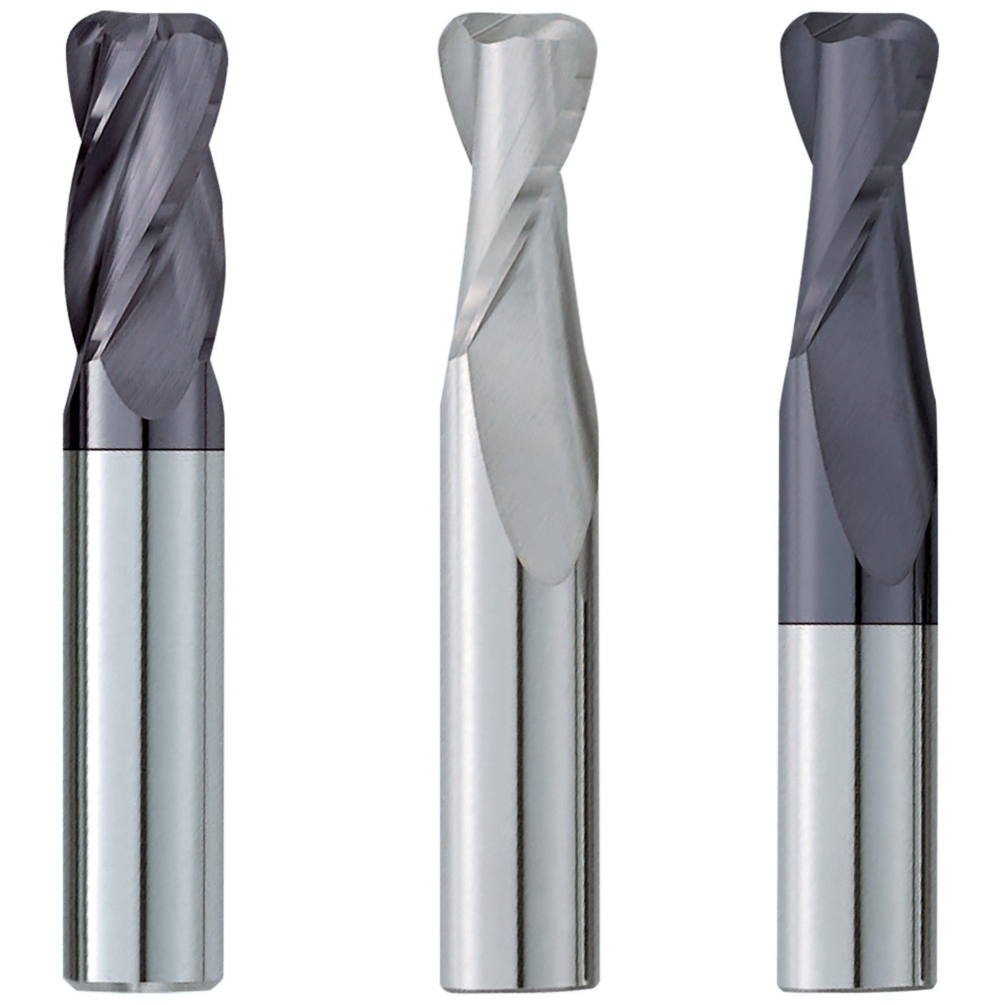 (3 Pack) 1" Dia. x 1-1/2" LOC x 4" OAL Radius Carbide End Mill - The End Mill Store 