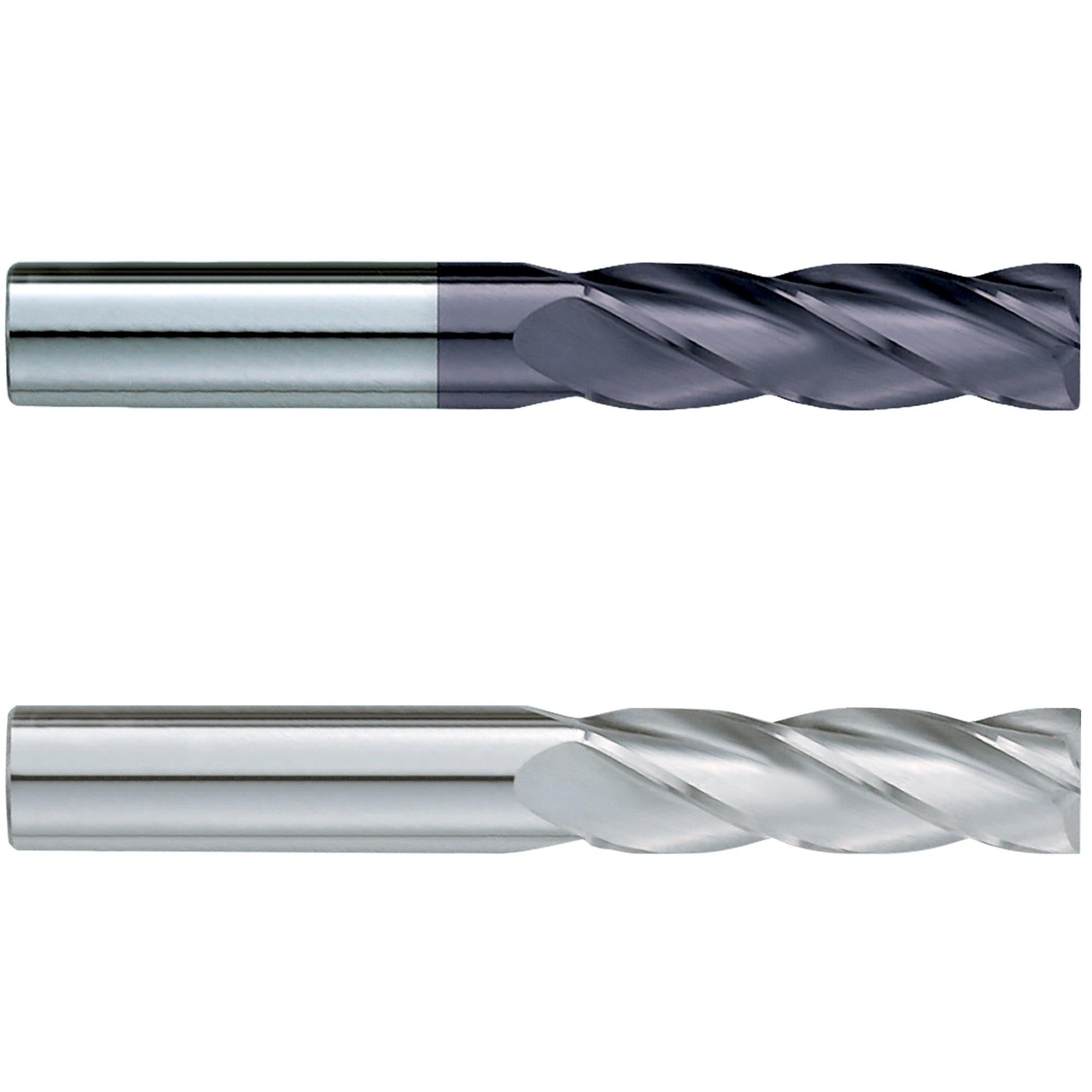 (2 Pack) 1" x 8" x 12" Super Long Square Carbide End Mill - The End Mill Store 