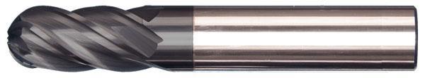 (5 Pack) 1/8" x 1/2" x 1-1/2" Variable Helix High Performance Carbide End Mill - The End Mill Store 